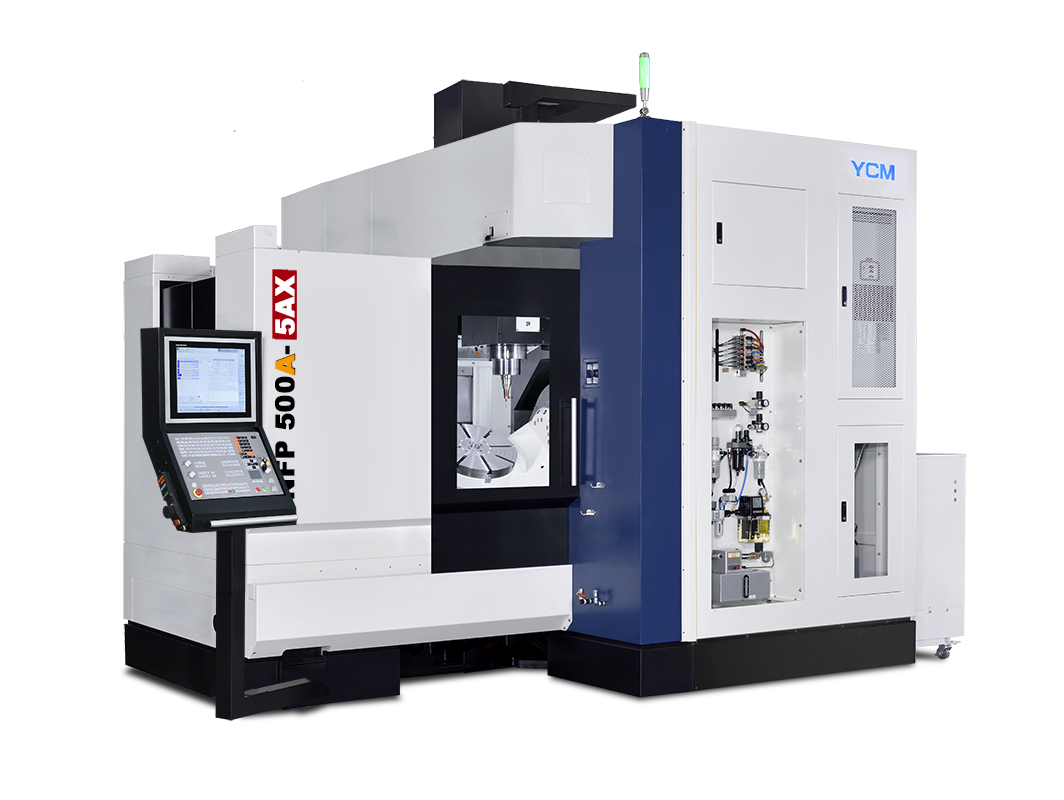 Products|NFP 500A- 5AX - Full 5-Axis Double Column Vertical Machining Center