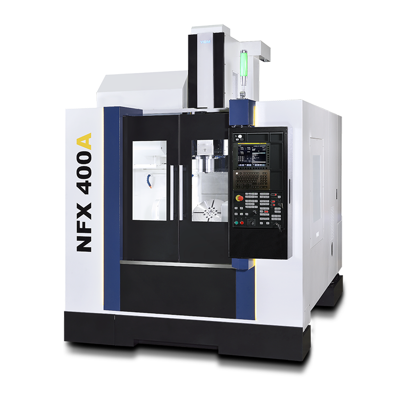 Products|NFX400A - High Productivity Full 5-Axis and 5-Face Vertical Machining Center